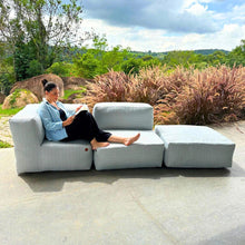 Carregar imagem no visualizador da galeria, 3 Puffs Modulares para Canto