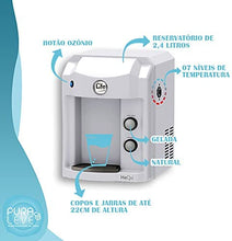 Carregar imagem no visualizador da galeria, Purificador Agua Ozonizada Alcalina Ionizada Top Life - 127V (Prata)