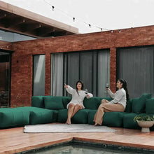 Carregar imagem no visualizador da galeria, 5 Puffs Modulares para Canto