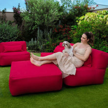 Carregar imagem no visualizador da galeria, 3 Puffs Modulares para Canto