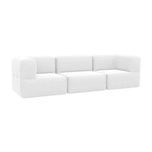 Carregar imagem no visualizador da galeria, 3 Puffs Modulares com Dois Cantos