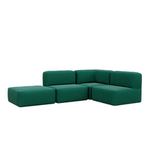 Carregar imagem no visualizador da galeria, 4 Puffs Modulares para Canto
