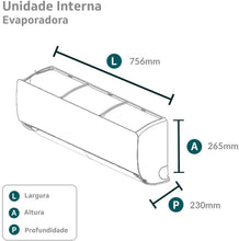 Carregar imagem no visualizador da galeria, Ar-Condicionado Split HW LG Dual Inverter Voice 9000 BTUs Quente/Frio 220V
