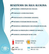 Carregar imagem no visualizador da galeria, Purificador Agua Ozonizada Alcalina Ionizada Top Life - 127V (Prata)
