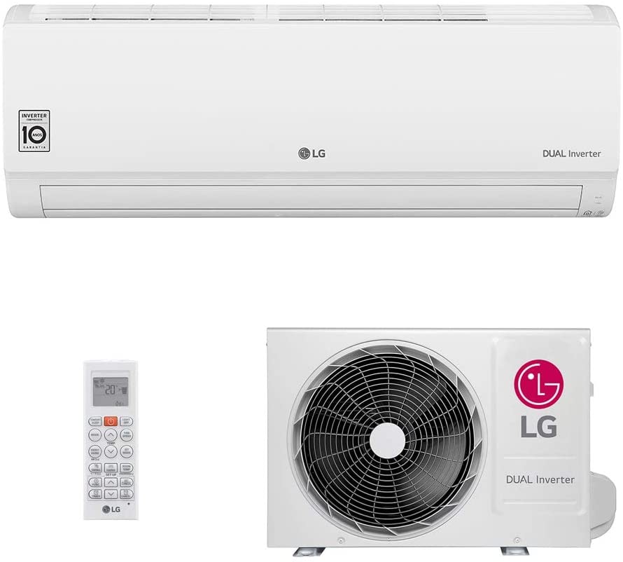 Ar-Condicionado Split HW LG Dual Inverter Voice 9000 BTUs Quente/Frio 220V