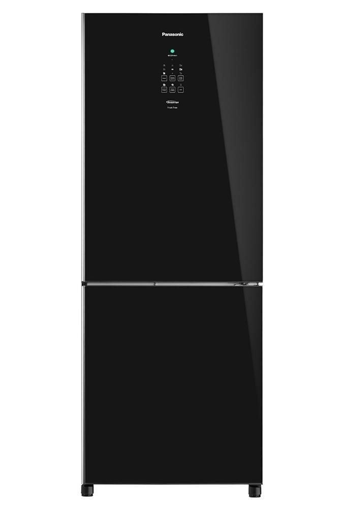 Geladeira Panasonic 425L Black Glass NR-BB53GV3BB
